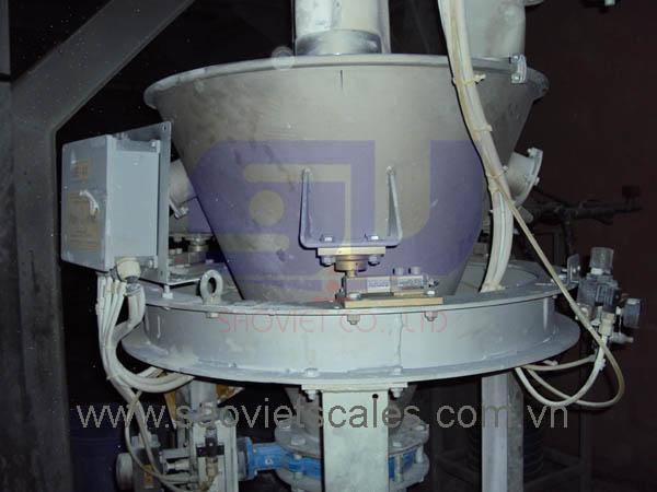 Cân định lượng phối trộn MSWS01 - 01 phễu cân, định lượng tuần tự từng thành phần nguyên liệu cần phối trộn