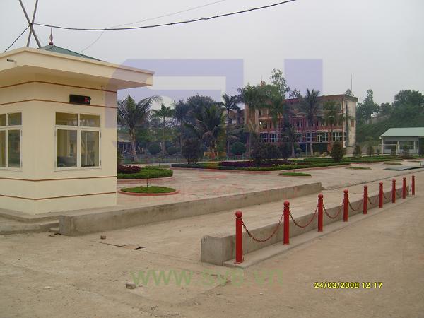 Cân ô tô cân xe tải bàn cân bê tông kiểu cân nửa nổi WB02