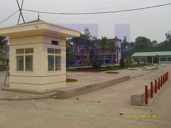 Cân ô tô cân xe tải bàn cân bê tông kiểu cân nửa nổi WB02