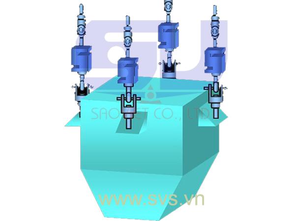 Cân điện tử cân bồn treo TAS02