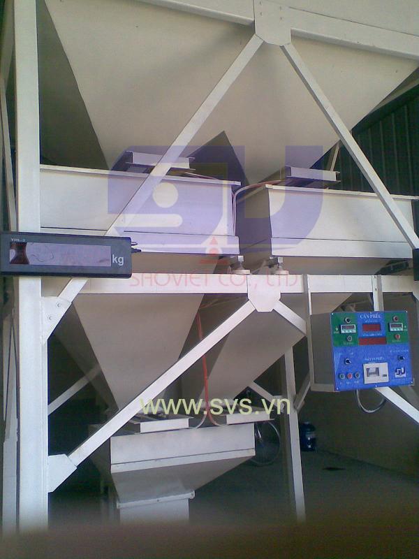 Cân phễu cân lường HS02 - 02 phễu cân